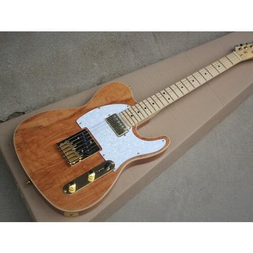 2021 High quality 6 chord TL Electric guitar Golden accessories Real photos Free delivery