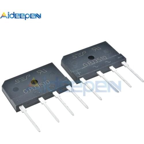 5PCS GBJ3510 3510 35A 1000V Diode Bridge Rectifier New Rectifier Diode GBJ 3510 Power Electronica Componentes
