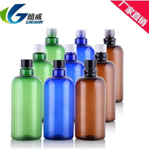 500ml Cylindrical Long Neck Ordinary Cap Bbottle Cosmetics Packing Bottle 10PCS/LOT