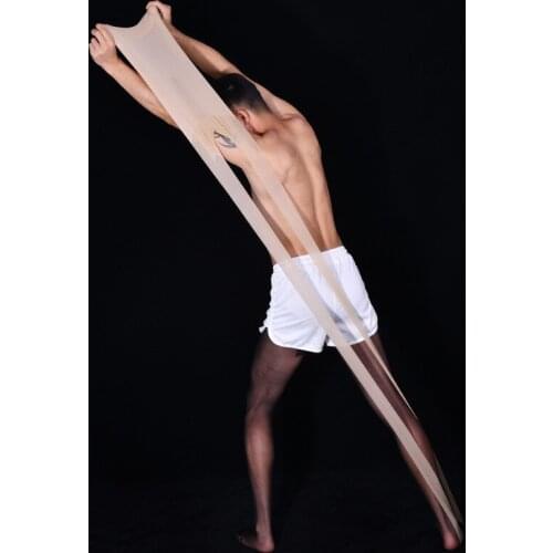 Oversize 5D Ultra Thin DIY Any Cut Exotic Hot Pants Nylon Stockings Pantyhose Mens Leggings Penis Sheath Convex Pouch Trousers