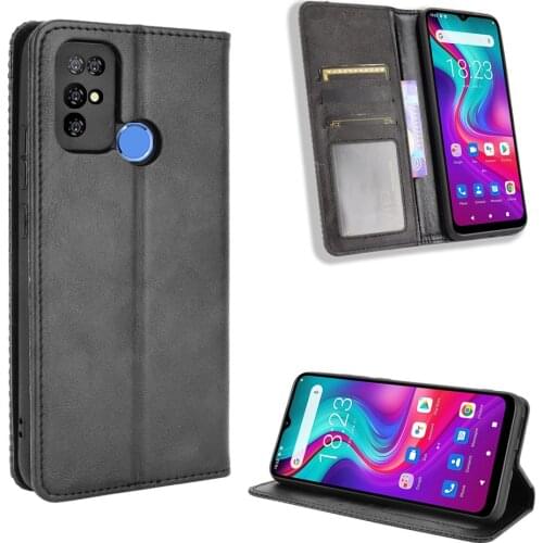 For DOOGEE X96 Pro Case Luxury Flip PU Leather Wallet Magnetic Adsorption ShockProof Case For Doogee X96Pro X 96 Phone Bags