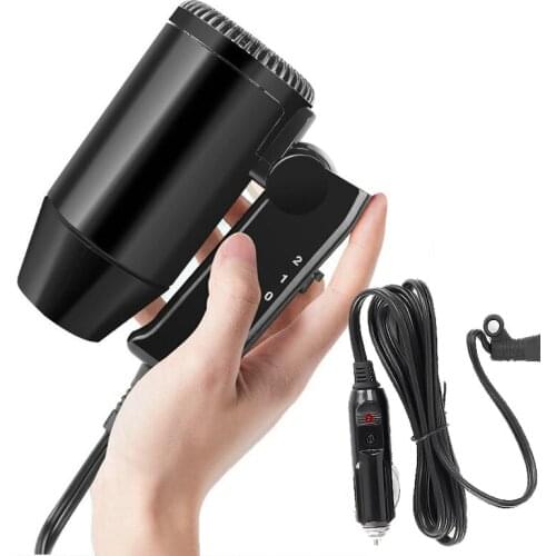 Car-Styling Hair Dryer DC12V 210W Hot & Cold Folding Portable Blower Cigarette Lighter Plug For RV Caranvan Camping Travel