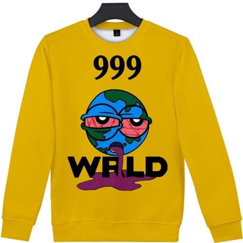 Juice Wrld Round neck Hoodies New Hooded Fashion Casual Full Hip Hop Cool Juice Wrld Sweatshirt Hoody Coats Print Men Women