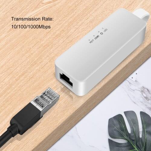 Hot USB 3.0 To 1000Mbps Gigabit RJ45 Lan Network Converter USB Ethernet Adapter for Computer Laptop Notebook Mi Box