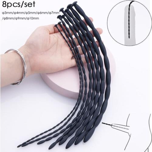 Urinary Dilator Urethral Sound Catheter Penis Plug Sex Toy for Men Urethral Plug Penis Insertion Urethra Sound Adult Sex Shop 18