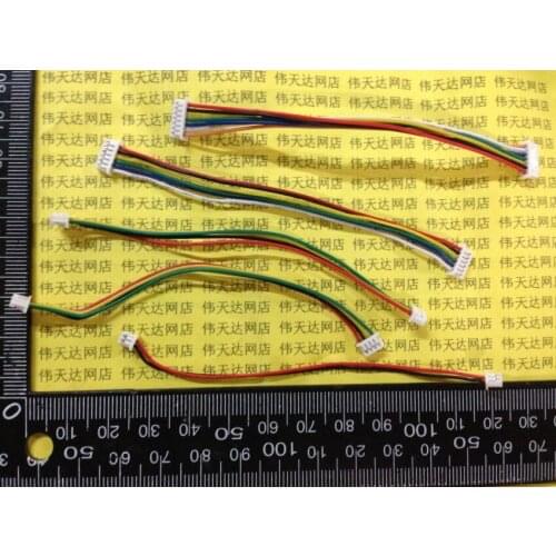 New 1.25mm 2P 2 pin 3P/4P/5P/6P/7P/8P/10P double-headed electronic line Terminal line Speaker Cable length 100MM 10CM
