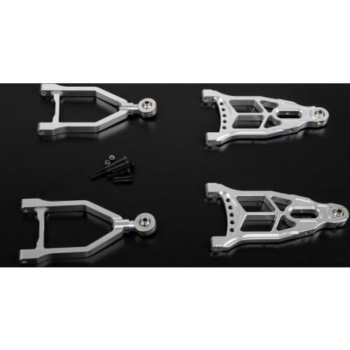 CNC alloy front extended A arm set for HPI RACING/KM HPI 5B 5T 5SC