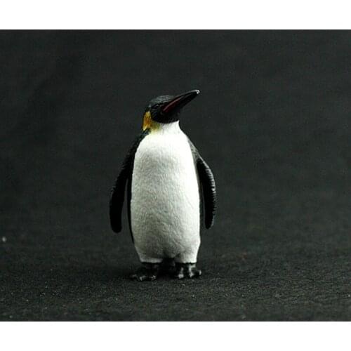 Animals Model Emperor Penguin Static Model Plastic Action Figures Educational Sea Life Toys Birthday Gift for Kids