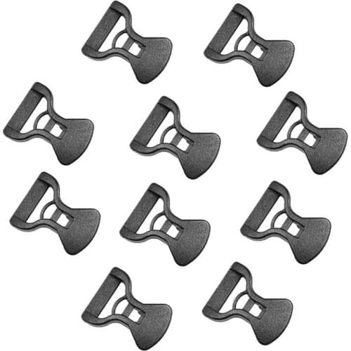 Outdoor Camping Tent Rope Adjustment Buckle Skid-proof Fixing Clip For Outdoor Camp Canopy Rope Fastener Tensioners Bent Runners