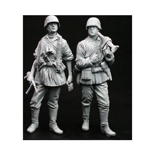 1:16 Resin Figure Model Kit Unassambled Unpainted 16166 (2 FIGURES)