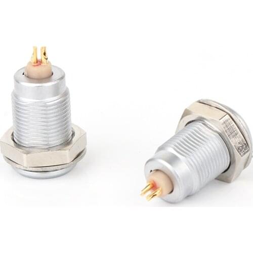 1pair hi-end gold plated Female Earphone Pins For HD800S HD800 HD820 Headphone Cable plug hifi DIY Connectors Adapter