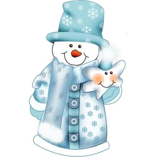 2019 Christmas Snowman Cutting Dies Stencils Metal Cutting Dies Scrapbooking Card Making Paper Card Making Stencil