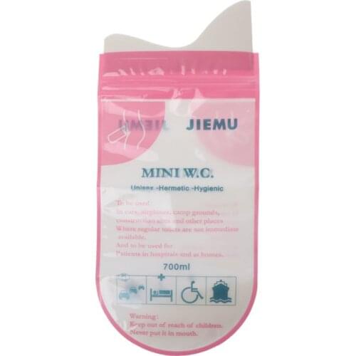 700ML Emergency Disposable Urinal Toilet Bags Unisex Convenient Toilet Portable Car Urine Vomit Bags Outdoor Camping Bath Tools
