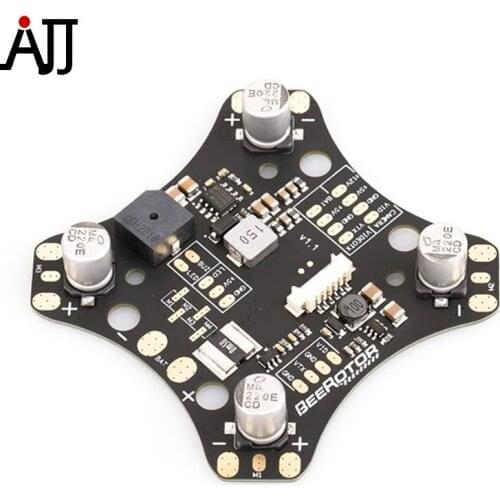 BeeRotor BR190 PDB Board with Current Sensors and Buzzer 190-PDB for Thunderbolt 190 FPV Racing Quadcopter