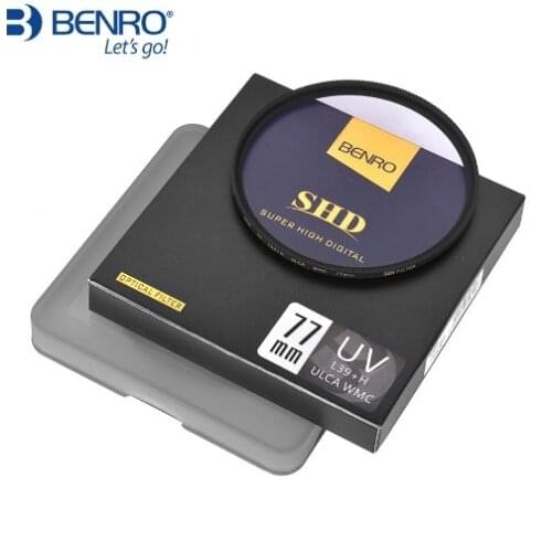 Benro WMC SHD UV L39 + H ULCA 37/ 39/40.5/43/46/49/52/55/58/62/67/72/77/82/95/105 Waterdichte Ultraviolet UV Filter