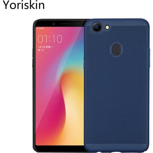 For Oppo F5 Case Honeycomb Style Dissipation Cooling Housing Protective Cover Shockproof Hard Back Phone Case For Oppo F5 Fundas