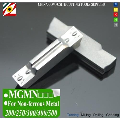 EDGEV MGMN200 MGMN250 MGMN300 MGMN400 MGMN500 G M CNC Carbide Inserts Grooving Turning Tool Cutter Machining Aluminium Copper