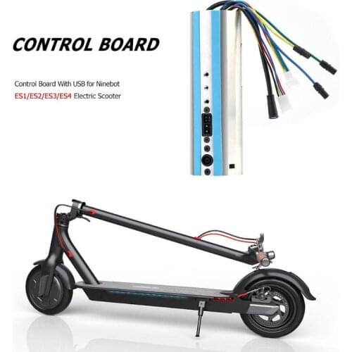 Scooter Controller Control Board With USB For Ninebot ES1/ES2/ES3/ES4 Scooter Activated Bluetooth Dashboard Scooter Parts