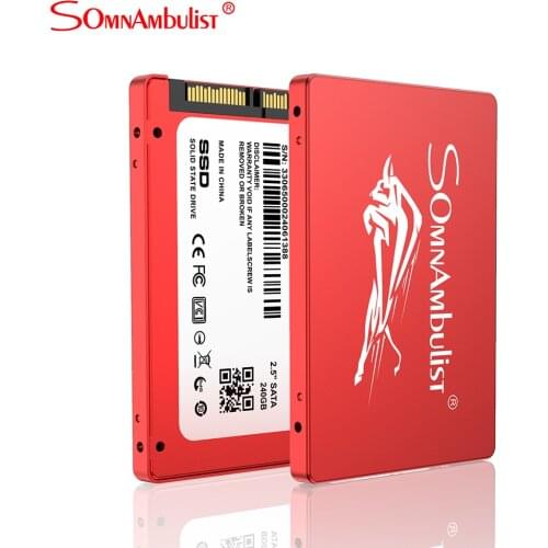 SOMNAMBULIST metal bullfighting SSD 2.5``SATA3 Hdd SSD 120gb ssd 240gb 480gb SSD 960GB internal solid state drive laptop desktop