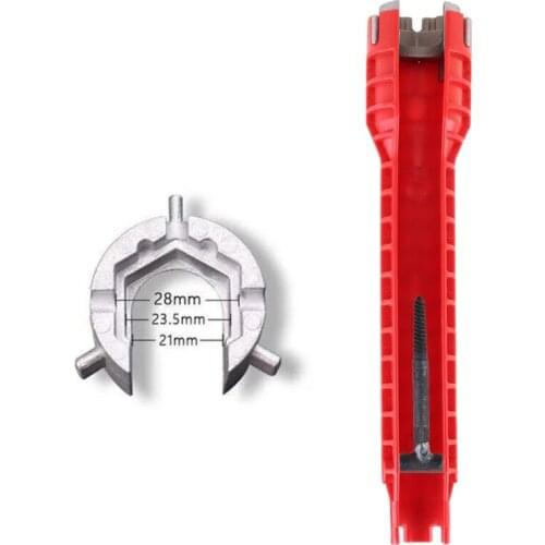 2021 New Multifunction Faucet Wrench Sink Installer Tools Water Pipe Spanner Tackle Tool for Toilet Bathroom