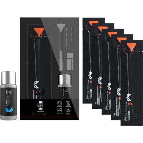 NEW! Full-Frame Sensor Cleaning Swabs 12 Pcs Cleanroom Foam Swab Individual Package for Digital SLR CCD CMOS Clean