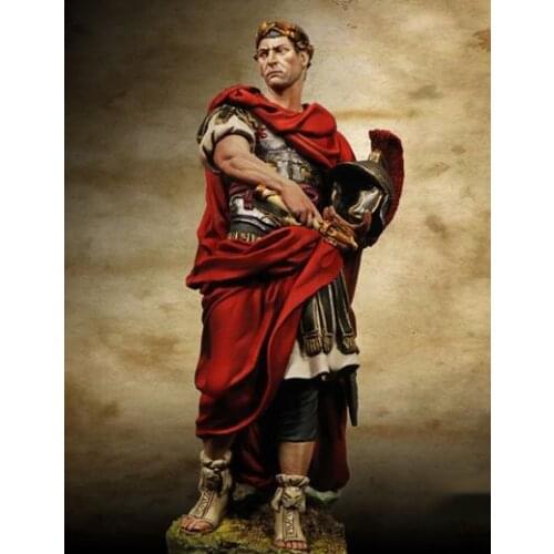 New Unassembled 1:24 75mm ROYAL JULIO CESAR IN ALESIA Guard Resin Kit DIY Toys Unpainted kits