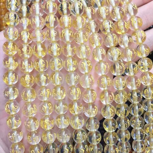Multicolor Faux Resin Ambers Mantras Loose Spacer Beads Round 8 10 12mm Beeswax Craft Om Mani Padme Hum Diy Findings 15inch A217