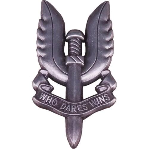 Retro SAS pin military army honor medal replica