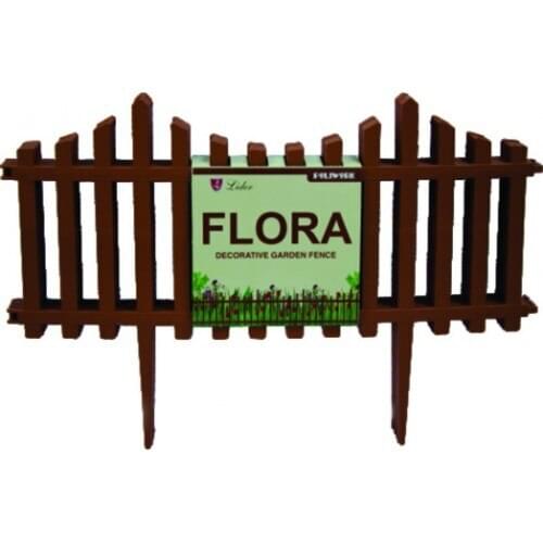 SAMPURHCASE Garden Fence Classic 4 PCs Coffee 31310S
