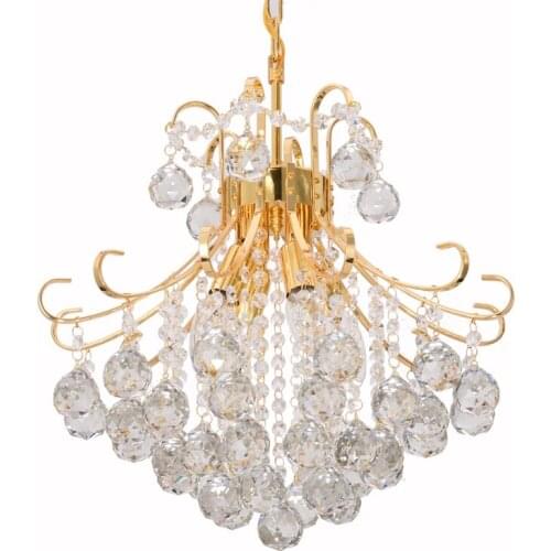 Modern K9 Crystal Ball LED Chandelier lustre living room lights Corridor porch cloakroom bedroom hallway Chandeliers Ceiling
