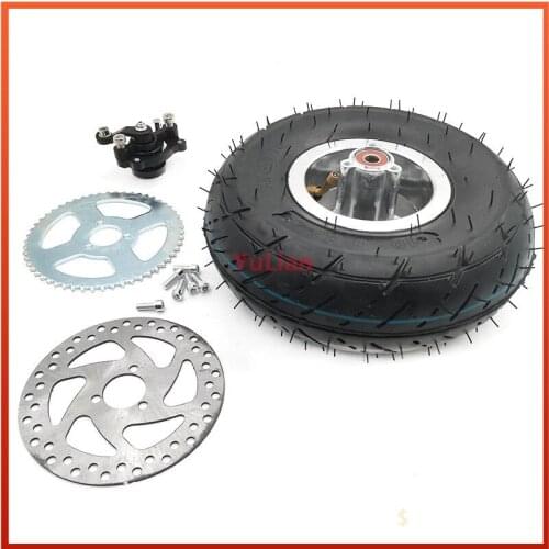 10x3.50-4 Inner Outer Tyre 10x350-4 Pneumatic Wheel Tire for Electric Scooter, Trolley, Tiger Cart Accessories