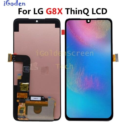 6.4''For LG G8X ThinQ LCD Display with Touch Screen Digitizer Replacement With Tools for LG G8X LCD Display