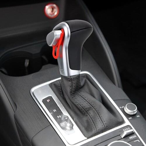 Auto Automatic Chrome Gear Shift Knob FOR AUDI A6 A7 A3 A4 A5 A6 c6 Q7 Q5 2009 2010 2011 2012 2014 4G1 713 139 R