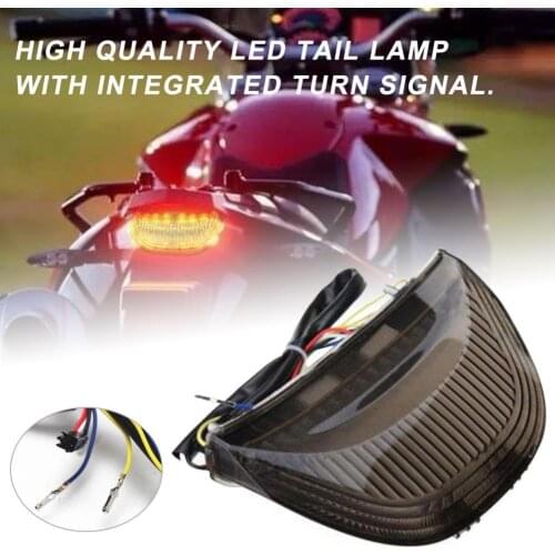 Car Brake Light ABS Integrated Stop Lamp Turn Signal for HONDA CBR1000 2004-2007 CBR600 2003-2006 Car Brake Light Replacement