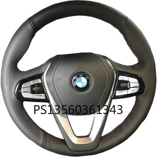 FOR BMW 5 Series steering wheel cover leather hand-sewn new 3 Series 525 530 1 Series 7 Series 6 Series 320liX1X3X5X6
