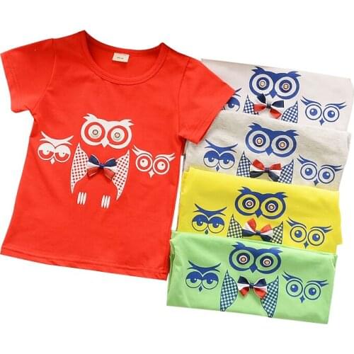 Children Wit Summer T-shirts For Girls