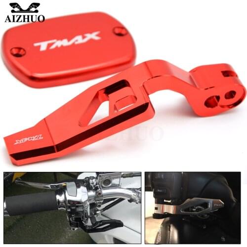 FOR YAMAHA TMAX 530 2012-2016 TMAX 500 2008-2011 Motorcycle Parking Lever Brake Lever Cylinder Reservoir Cover TMAX530 500