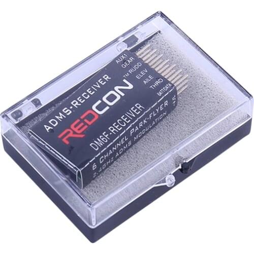 DM6F 611 2.4GHZ DMSS 6CH 6 channel receiver (compatible XG7 XG8) DM6F/DM610E RC Airplane