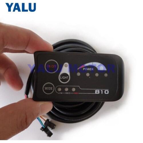 Electric Bicycle LED Display Control Panel Automatic Cruise Waterproof Connector Bike Computer Speedometer Mount Bikes Accessory