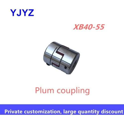 1PCS Flexible Plum Shaft Coupling D40L55 CNC Stepper Motor Coupler Jaw shaft coupling