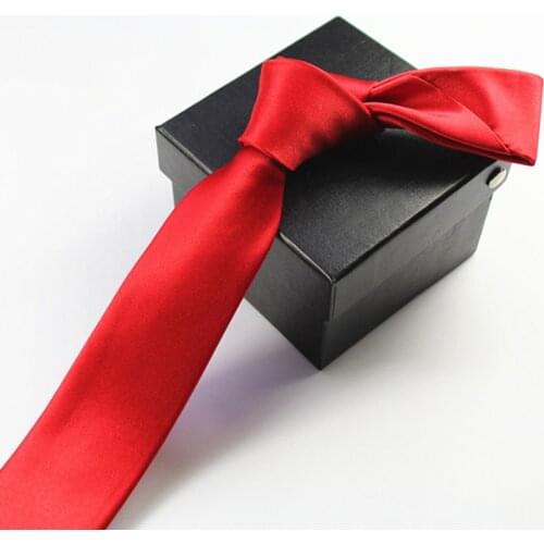 Ricnais Quality Mens Tie Solid Plain 100% Silk Slim Skinny Narrow gravata Necktie Ties for men Formal Wedding Party Without Box