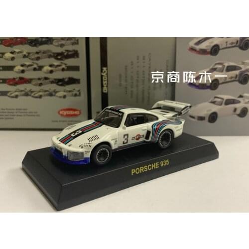 1/64 KYOSHO Porsche 935 Martini #3 LM F1 RACING Collection of die-cast alloy car decoration model toys