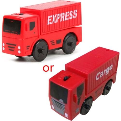 Combination Of Magnetic Electric Locomotive Train Wooden Track Accessories Compatible With BRlO And Main Brand Track Railway