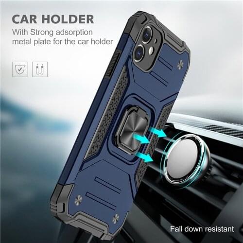 Magnetic Ring Phone Case For Google Pixel 5 Hybrid Armor Shockproof Back Cover Fo Google Pixel 4A 5G Silicone Bumper Phone Cases