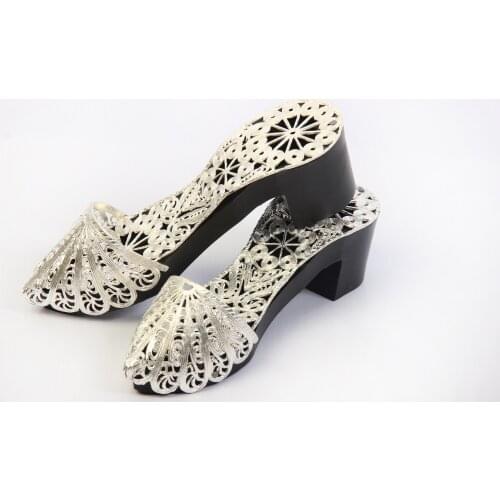 Jibau Silver Plated Miniature Clog Personalized Gift