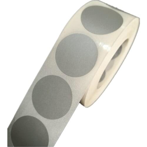 1000Pcs Scratch Off Sticker 25*25mm 1" Round Shiny Silver For Secret Code Cover Home Game Wedding