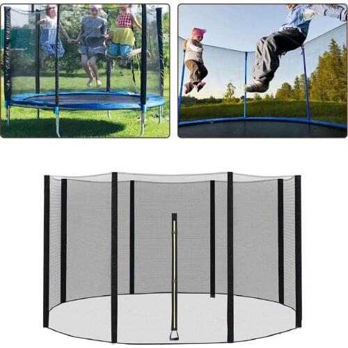 Trampoline Enclosure Durable Safe Nylon Trampoline Protection Net For Outdoor Children Injury Prevention In Stock