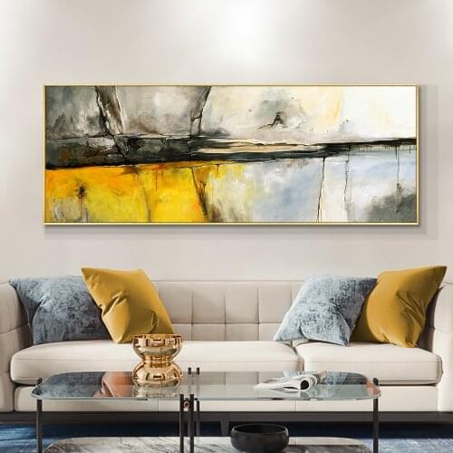 Hand Painted Abstract Oil Painting Beautiful Landscape Art Pictures On Canvas For Home Decor Modern Wall Art Abstract Paintings