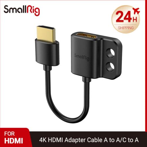 SmallRig Ultra Slim 4K Adapter Cable A to A/C to A 3019/3020