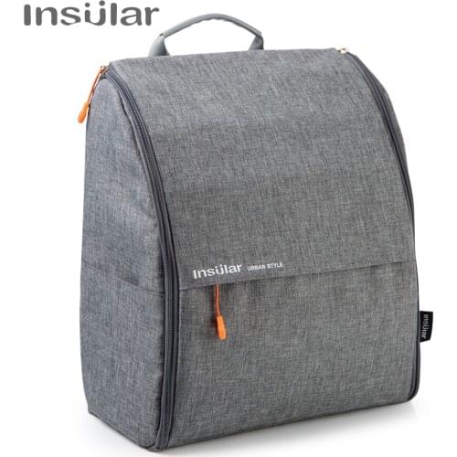 Insular New Diaper Bag Backpack Large Capacity Waterproof Nappy Stroller Bag Kid Mummy Maternity Travel Backpack Nursing Handbag